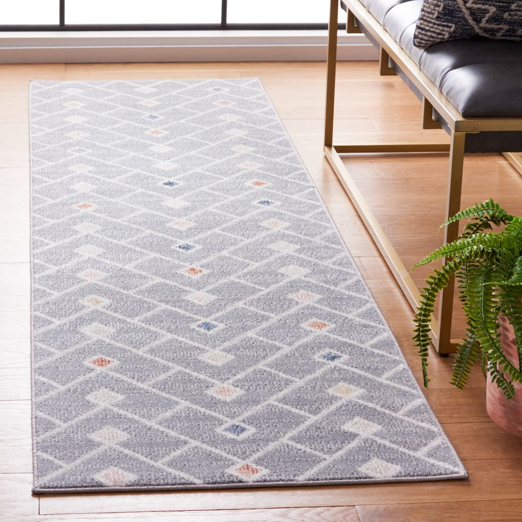 SAFAVIEH Blair Machine Washable Gesche Slip Resistant Rug