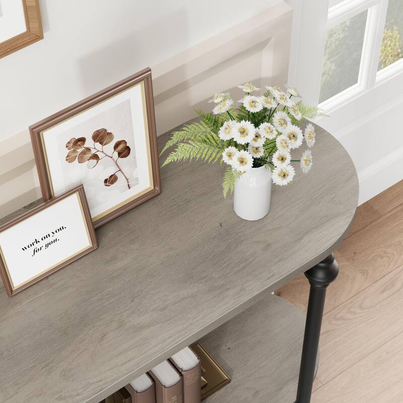 Farmhouse Entryway Table for Living Room, Hallway