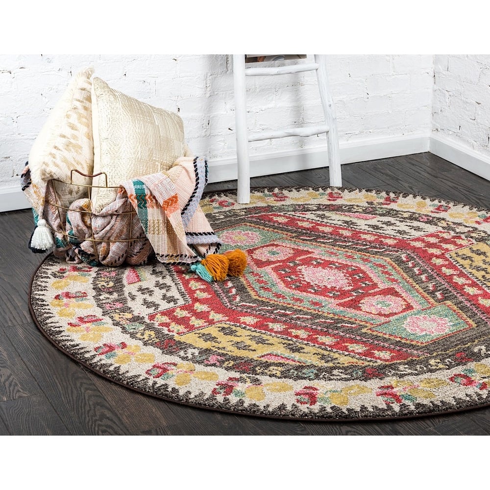 Contemporary Tazetta Collection Area Rug