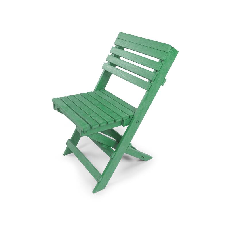 Las Cabos Fully Assembled All-Weather Outdoor Folding Bistro Set - 3-piece