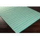 preview thumbnail 6 of 26, Hand-Woven Lothian Stripe Reversible Wool Area Rug - 8' x 11'
