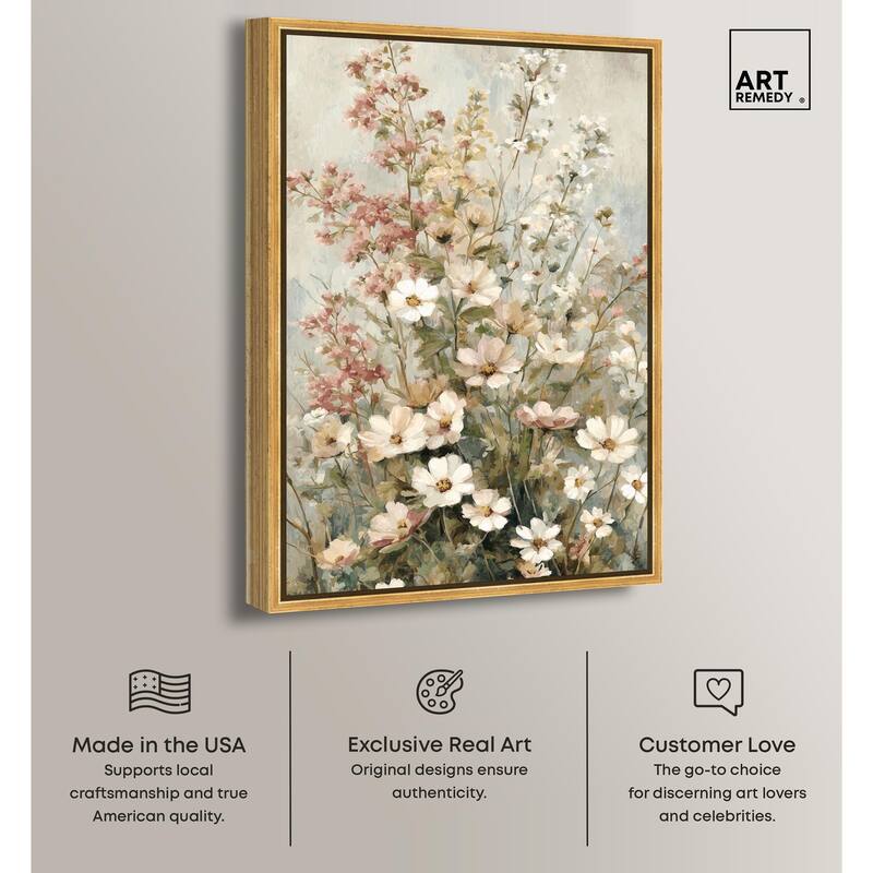 Heirloom Blossoms I Canvas by Art Remedy