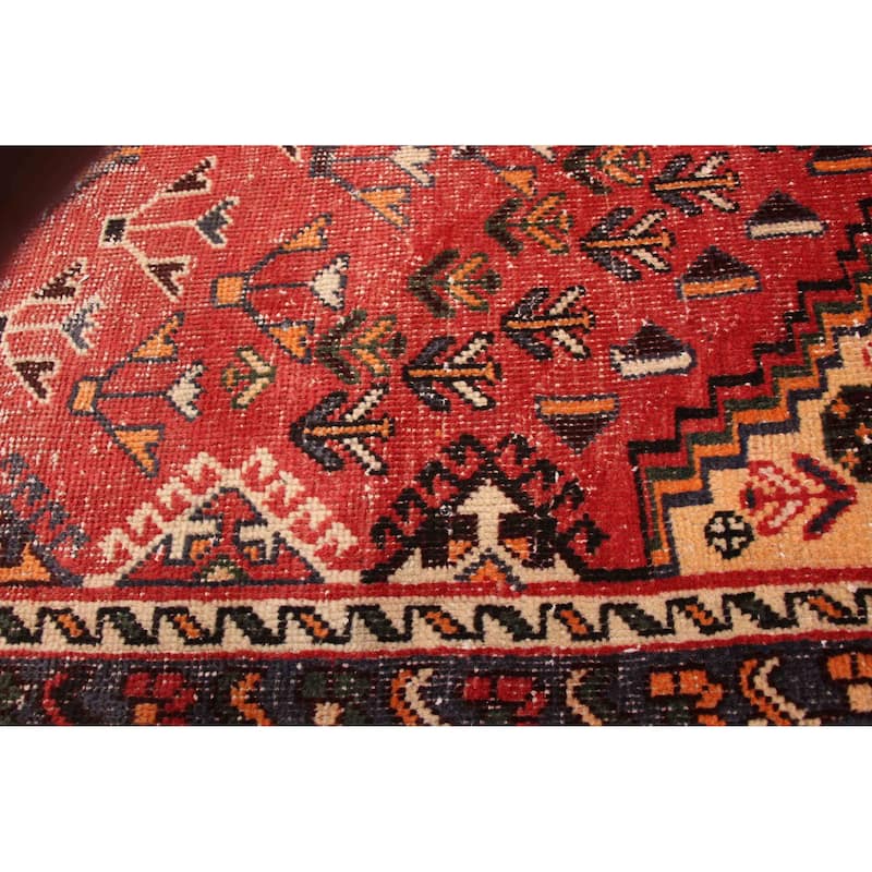 ECARPETGALLERY Hand-knotted Anadol Red Wool Rug - 4'11 x 9'7