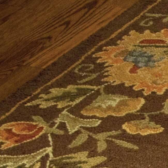 SAFAVIEH Handmade Berkeley Delphine Botanical Wool Rug