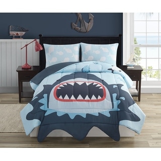 Sharks Attack Comforter Set - On Sale - Bed Bath & Beyond - 33423547