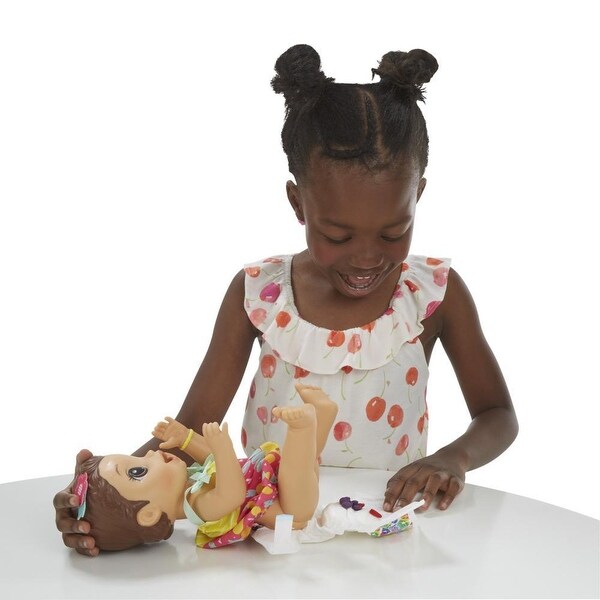 baby alive snackin lily blonde