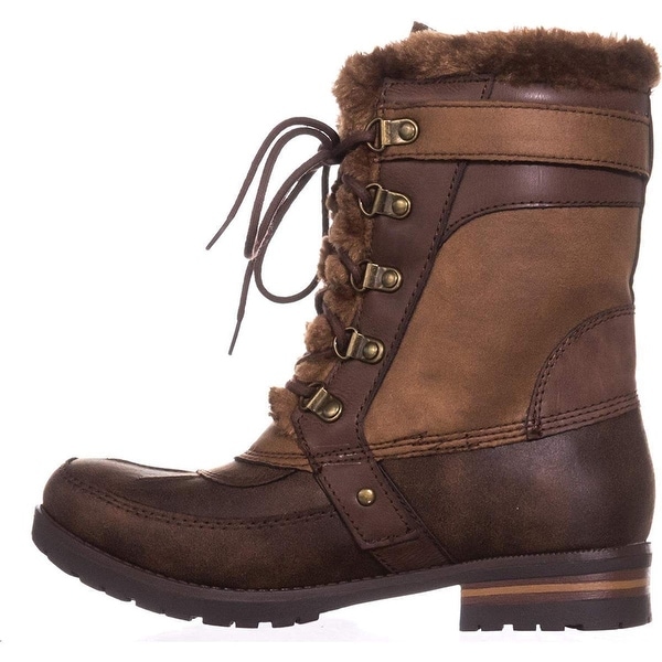 ROCK & CANDY Womens DANLEA Round Toe Ankle Cold Weather Boots