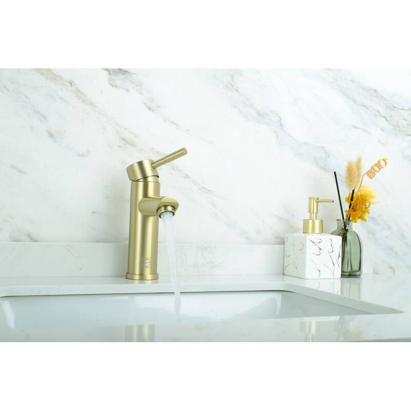 Elegant Lighting FAV-1008 Mia 1.5 GPM Single Hole Bathroom Faucet