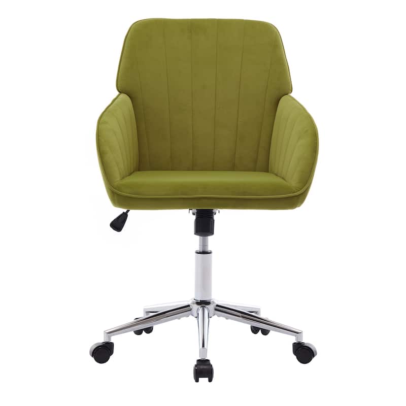 Ergonomic Adjustable Office Chair with Lumbar Support, Swivel Design, and Memory Foam Cushion