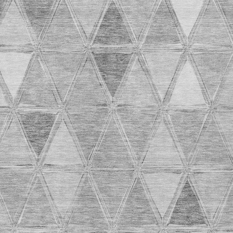 HomeRoots Geometric Transitional Rectangle Outdoor Rug
