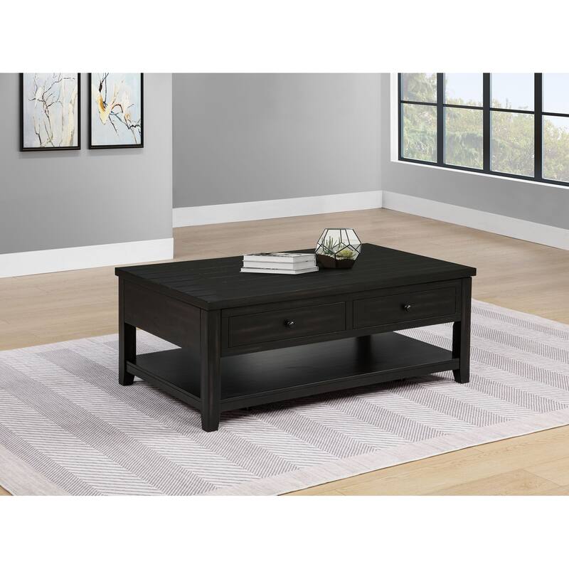 Payne 48-inch Mobile Lift Top Coffee Table - 48" x 28.25" x 18.25"