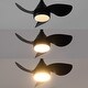 preview thumbnail 3 of 25, JONATHAN Y 22" Smart LED Ceiling Fan, 6-Speed, Dimmable, App & Remote Control
