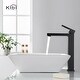 preview thumbnail 2 of 25, Lead Free Solid Brass Single Handle Bathroom Vanity Sink Faucet with Water Hose