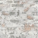 preview thumbnail 6 of 8, Galerie Wallcoverings Bricks and More Collection Industrial Chic Brick Matte Finish Vinyl on Non-woven Wallpaper Roll 33-feet long x 21-inches wide - Grey