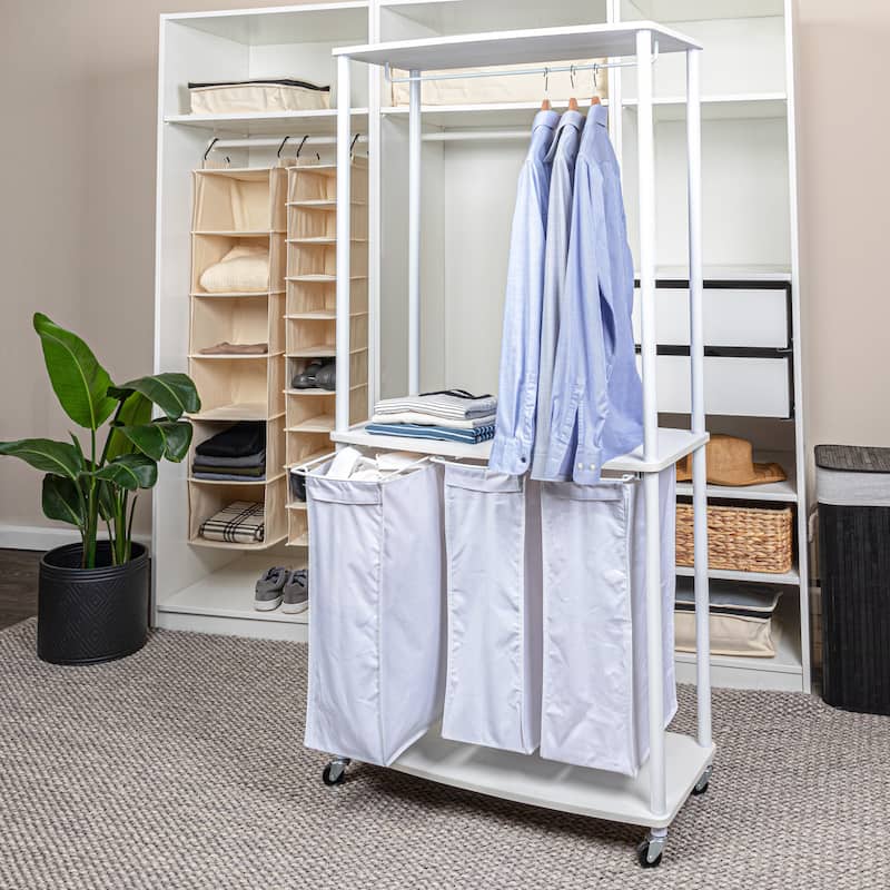 Household Essentials 3-Bag Laundry Sorter