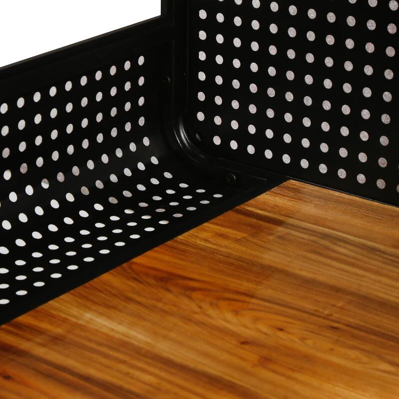 55.12" Spacious Cat House with Tempered Glass for Living Room