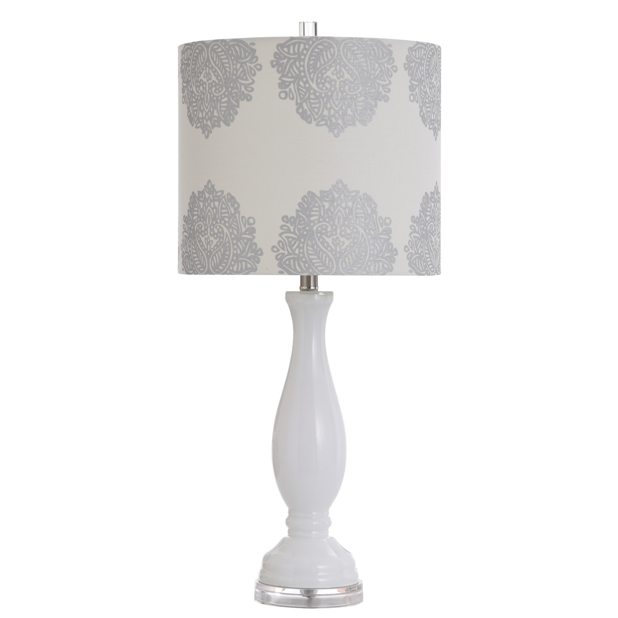 Shop Black Friday Deals On Delacora Sc L38028a Single Light 32 Tall Buffet Table Lamp White Overstock 28047036