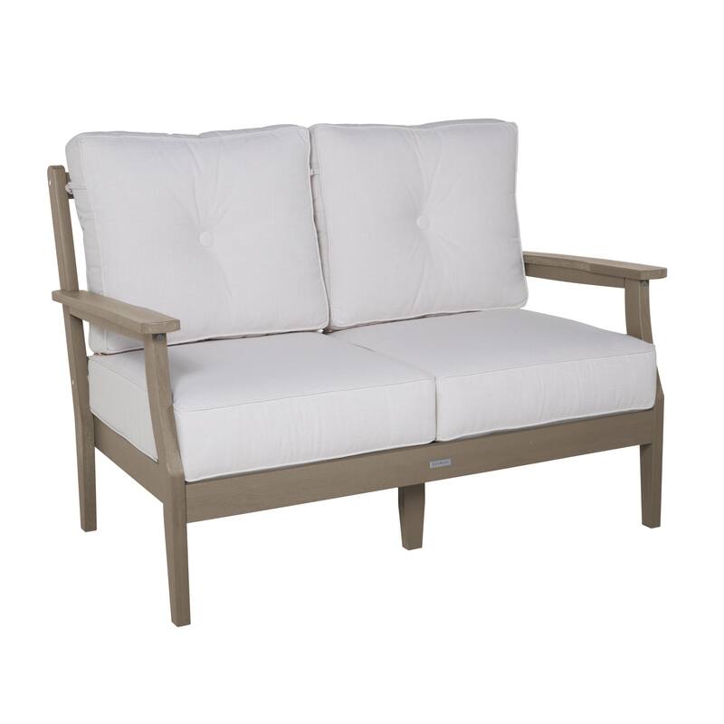 HIGHWOOD Lehigh Deep Seating Loveseat - Bliss Linen