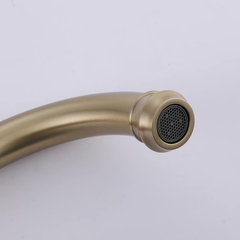 8 Inch Widespread Bathroom Faucet 3 Holes Brass Modern Double Handle Bathroom Sink Basin Vanity Faucets