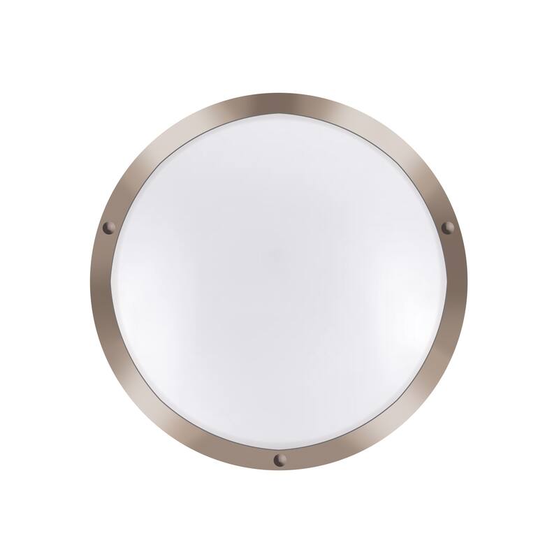 Ripon 14.5 Inch Integrated Dimmable LED Ceiling Light - Matte Black