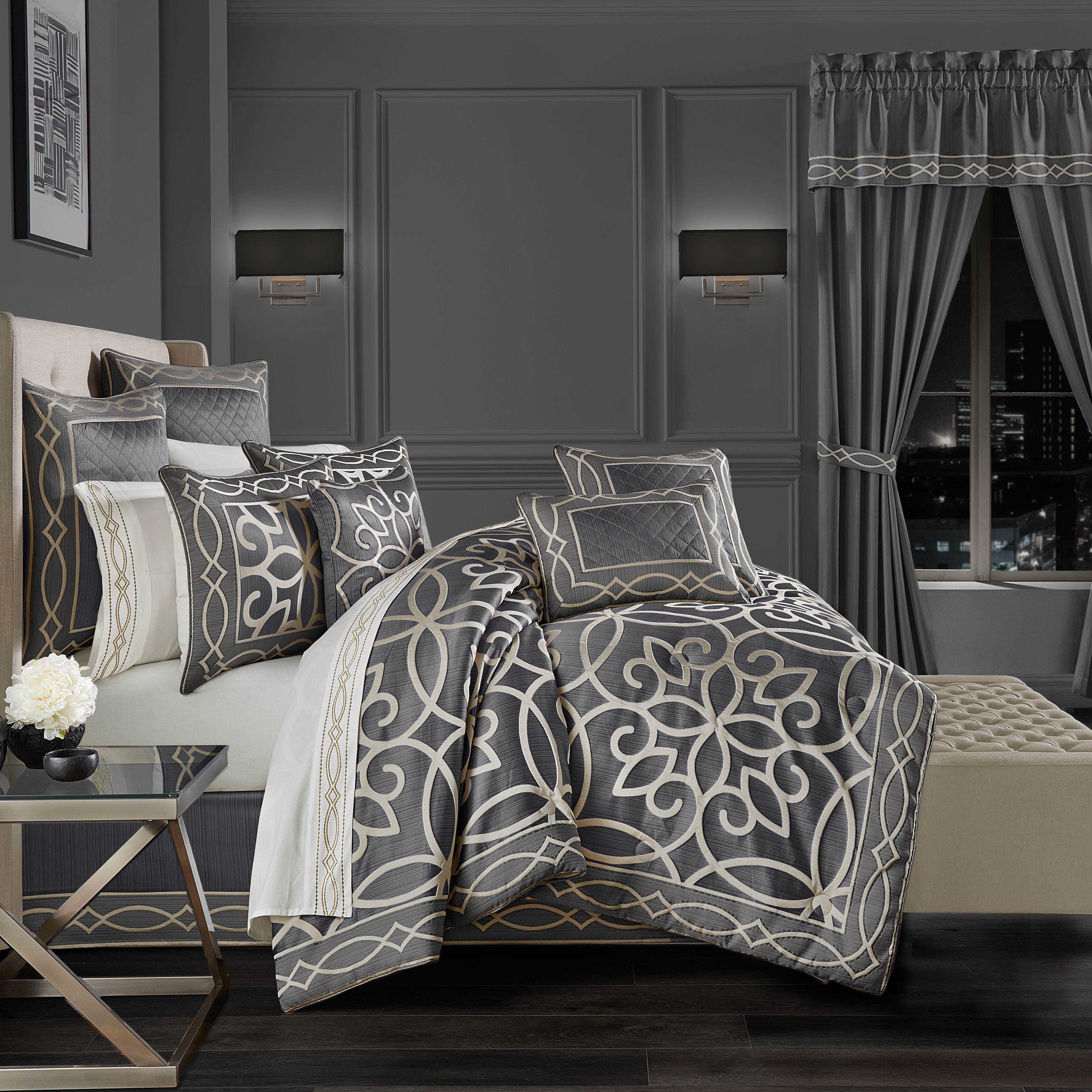 https://ak1.ostkcdn.com/images/products/is/images/direct/4926e3fc9e6220e245f89f8f793bc733365752c1/Five-Queens-Court-Darwin-Charcoal-Comforter-Set.jpg