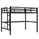 preview thumbnail 5 of 16, Metal High Loft Bed with Built-in Desk,Charging Station and LED Light