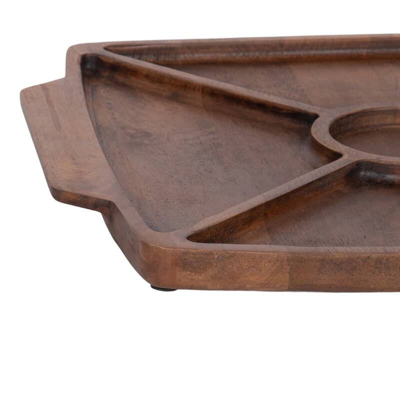 Kate and Laurel Criscroft Square Serving Tray - 17x15