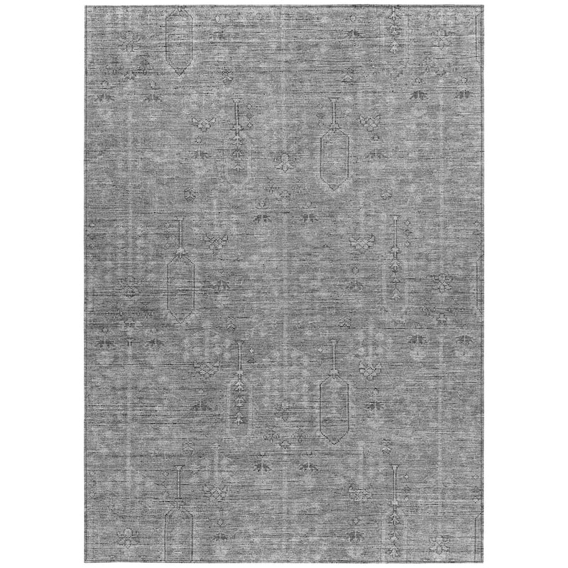 HomeRoots Southwestern Transitional Rectangle Outdoor Rug