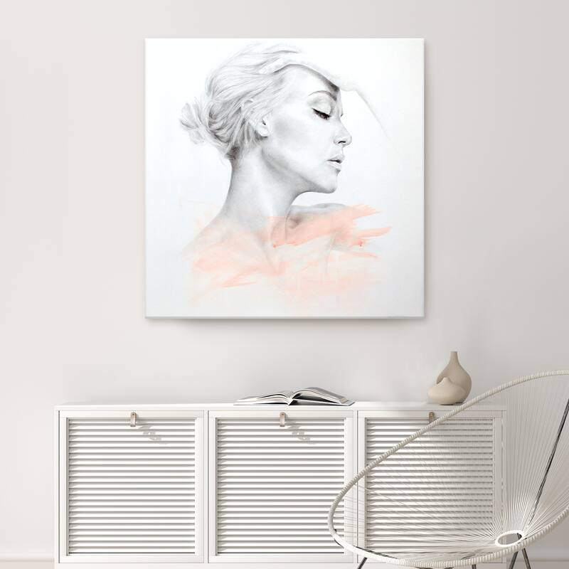 Megan James 'Surrender IV' Figurative Canvas Wall Art