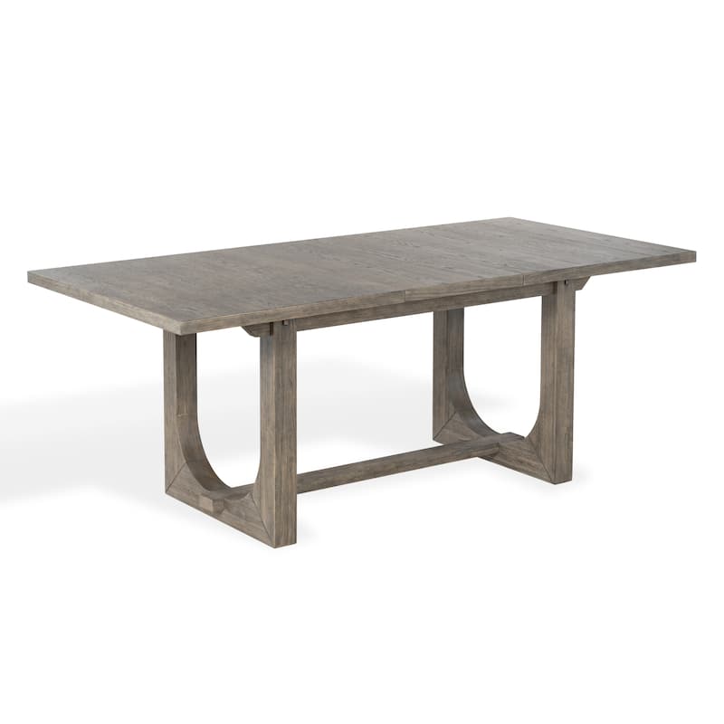 SAFAVIEH Couture Doriella Extendable Wood Dining Table - 78"W x 38"D x 30"H