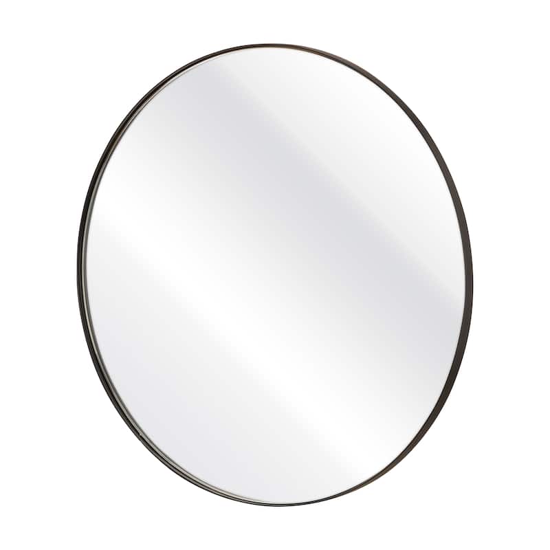 Elk Home Beni Black Finish Metal 24 Inch Wide Mirror