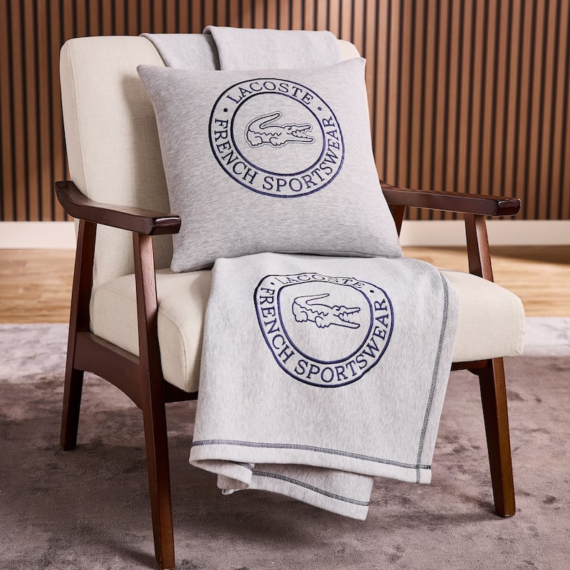 Lacoste Sportswear Cotton Throw Blanket 50" x 70"
