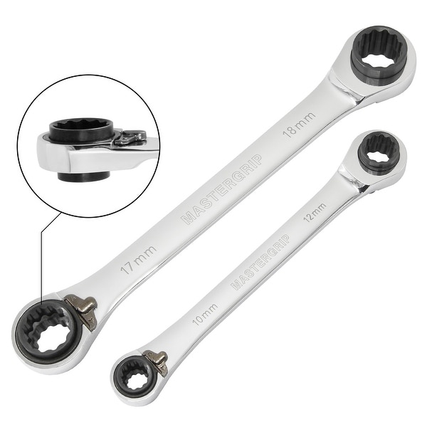 Mastergrip ratchet sales wrench set