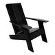 preview thumbnail 59 of 88, HIGHWOOOD Modern Adirondack Chair Black