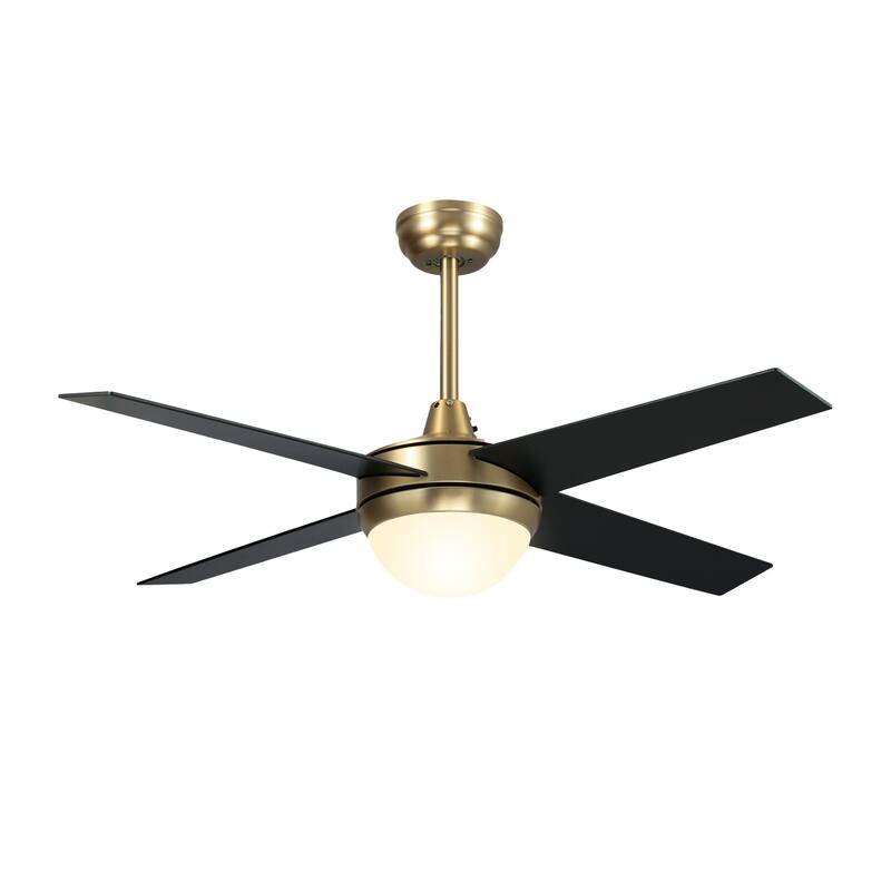 CARRO Norfolk 48" Indoor Smart Ceiling Fan with LED Light and Wall Control