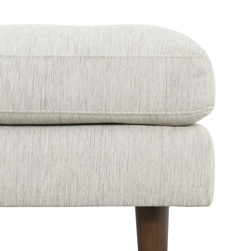 Poly & Bark Napa Velvet Fabric Ottoman