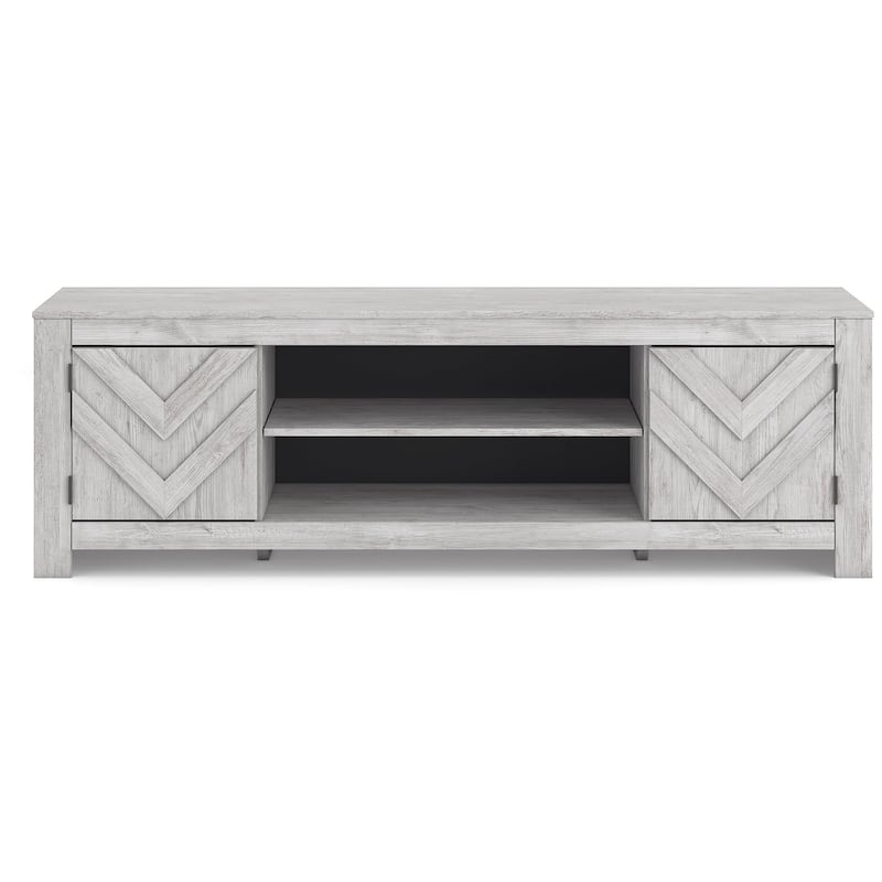Signature Design by Ashley Cayboni 71" TV Stand up to 81" - 71"W x 20"D x 23"H