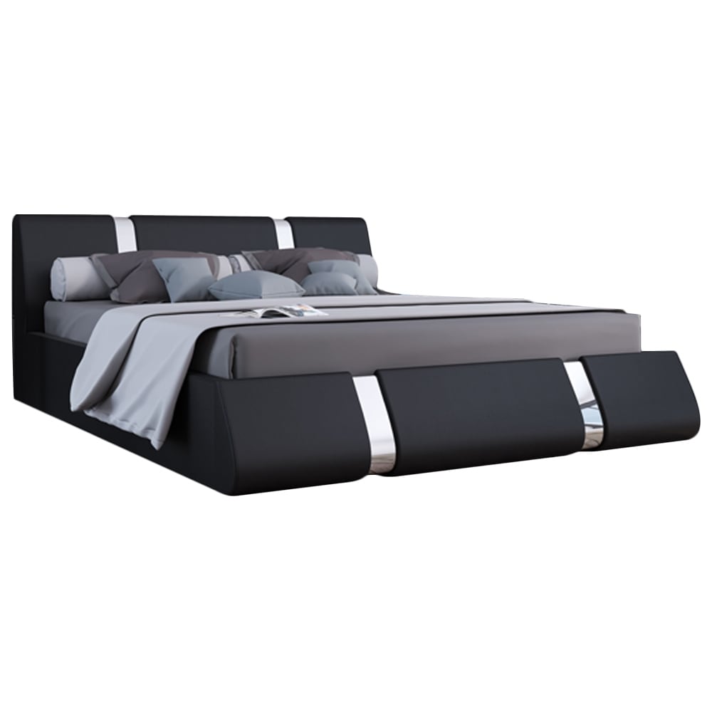 Rio Modern Upholstered Low Profile Platform Bed with Storage Rio Modern Upholstered Low Profile Platform Bed with Storage