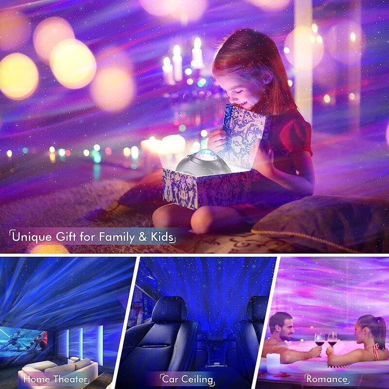 Rossetta Galaxy Projector Night Light