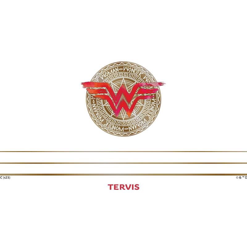 Tervis Traveler DC Comics Wonder Woman Icon Triple Walled Insulated Travel Tumbler, Stainless Steel - 20oz