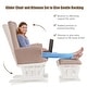 preview thumbnail 27 of 30, Costway Baby Nursery Relax Rocker Rocking Chair Glider & Ottoman Set - See Details