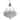 Tiffany Style Ceiling Hanging Pendant Lamp 18" 2 Lights, White AM1117HL18B Amora Lighting
