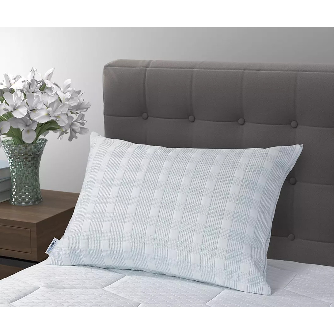 Whisper by Therapedic Cooling Foam Cluster Bed Pillow