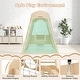 preview thumbnail 5 of 9, Costway 8-in-1 Indoor Jungle Gym Wooden Playground with Climbing Wall, - Natural - See Details