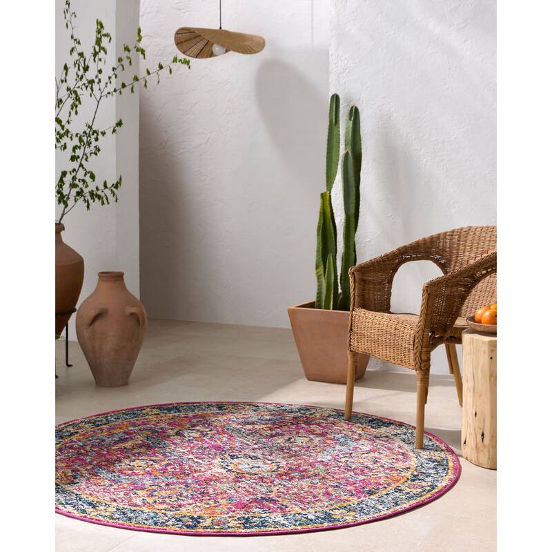 Kinsey Distressed Vintage Area Rug