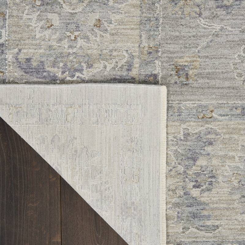 Power Loomed Floral Traditional Area Rug - 71' X '47' X '0.5