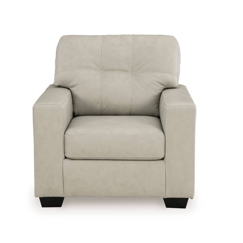 Roundhill Furniture Holmes Leather Upholstered Lounge Chair