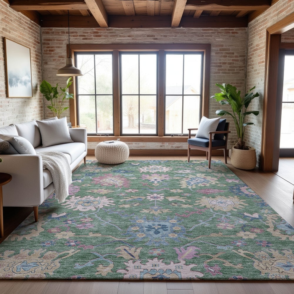 Premium Washable Super Soft Traditional Farmhouse Mayfield Rug
