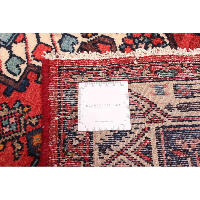 ECARPETGALLERY Hand-knotted Anadol Red Wool Rug - 3'7 x 10'11