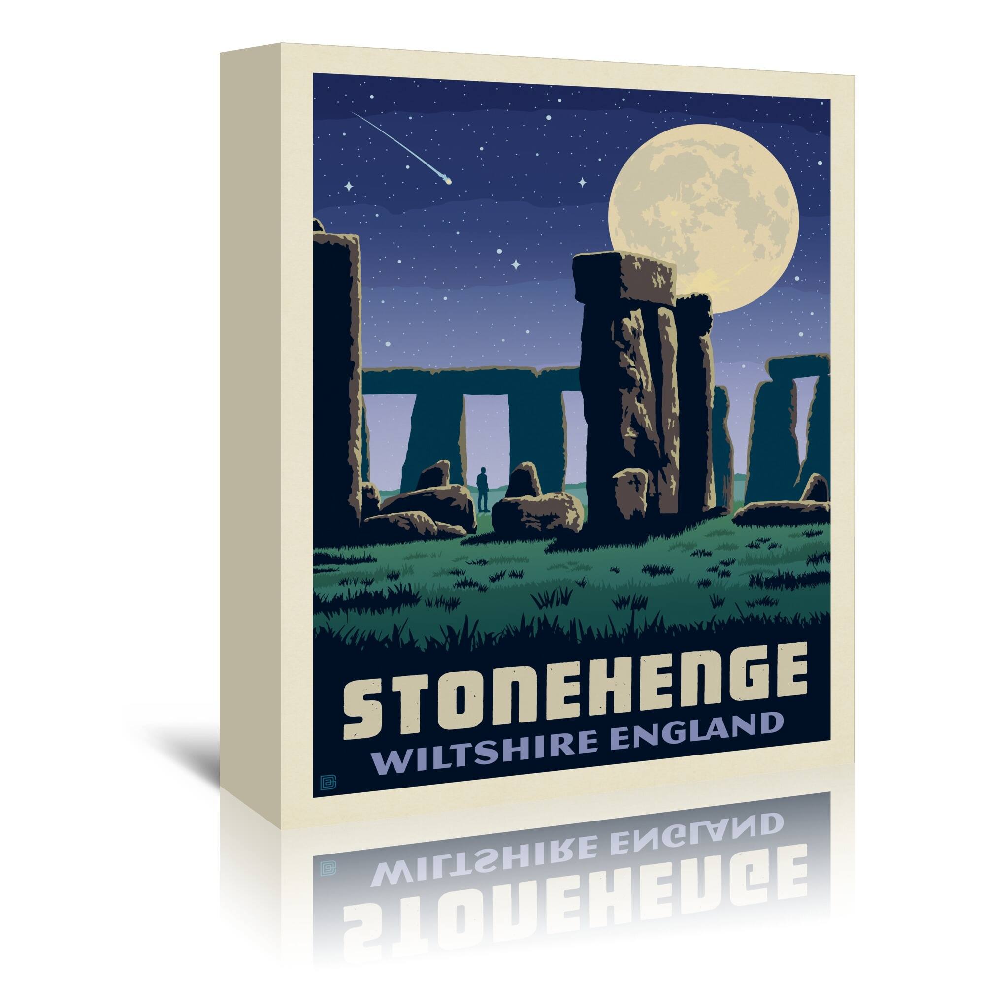 Stonehenge by Anderson Design Group Wrapped Canvas Americanflat 5